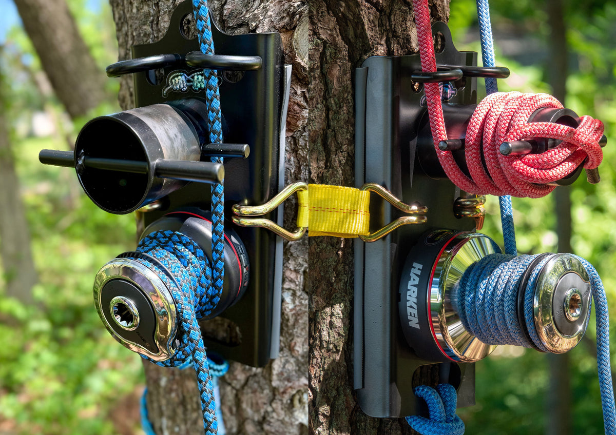 Hold Fast OG and Hold Fast XL Rigging Systems side by side