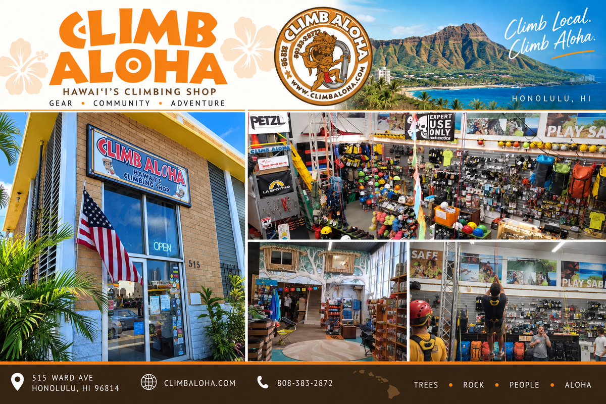 Hold Fast Heads to Hawaii: Welcoming Climb Aloha