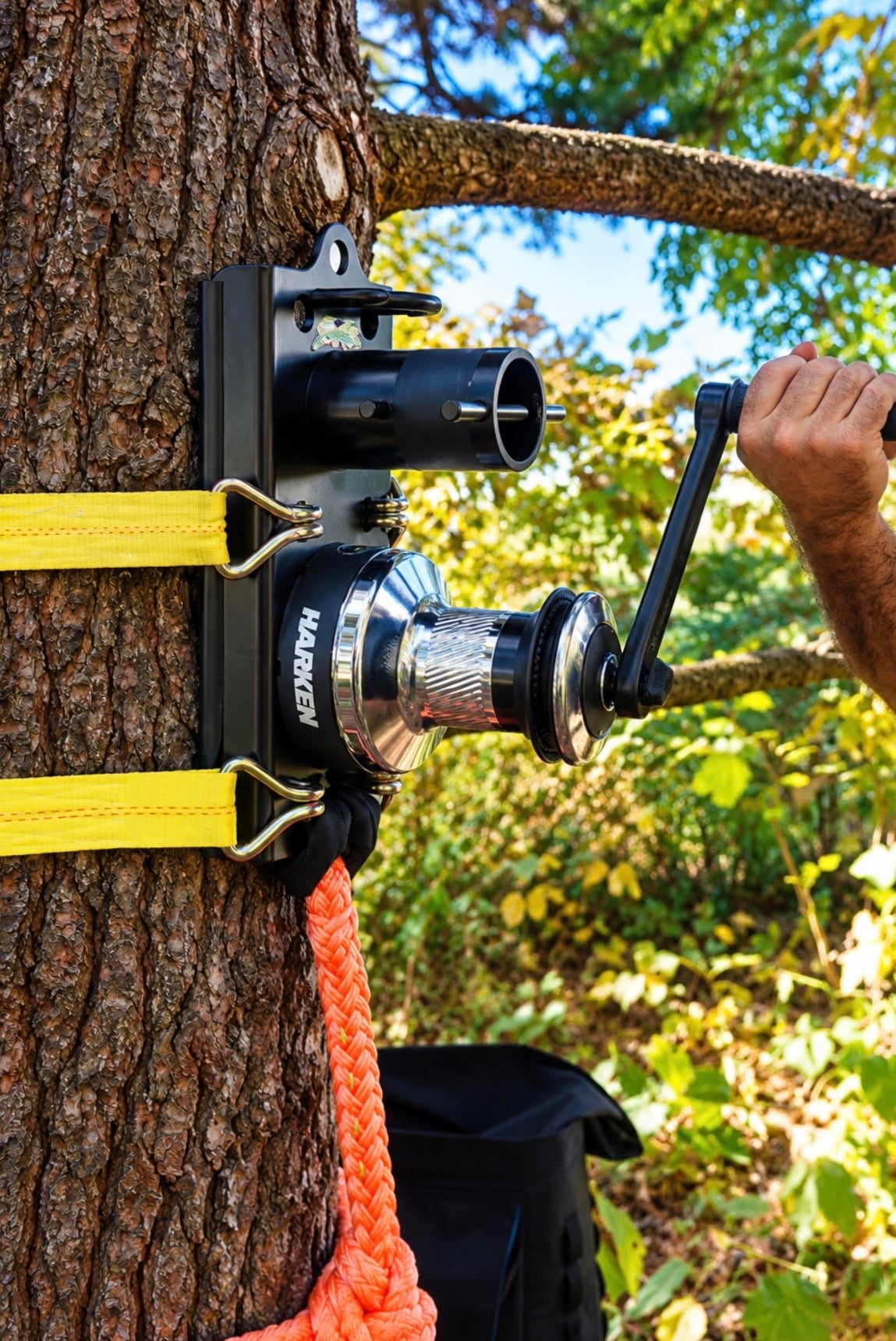 Hold Fast XL with Chrome 40 Industrial Winch 